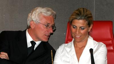 Laura Castelletti con il sindaco Paolo Corsini