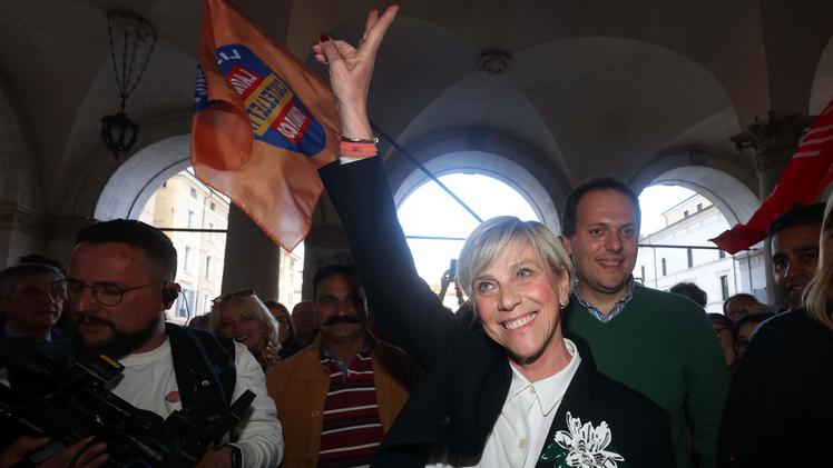 Laura Castelletti nel giorno del risultato elettorale