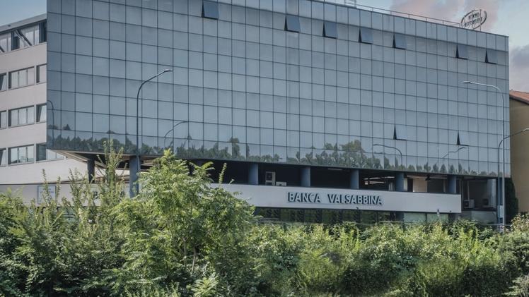 Una veduta esterna del quartier generale di Banca Valsabbina a Brescia. La sede legale è a VestoneHermes Bianchetti