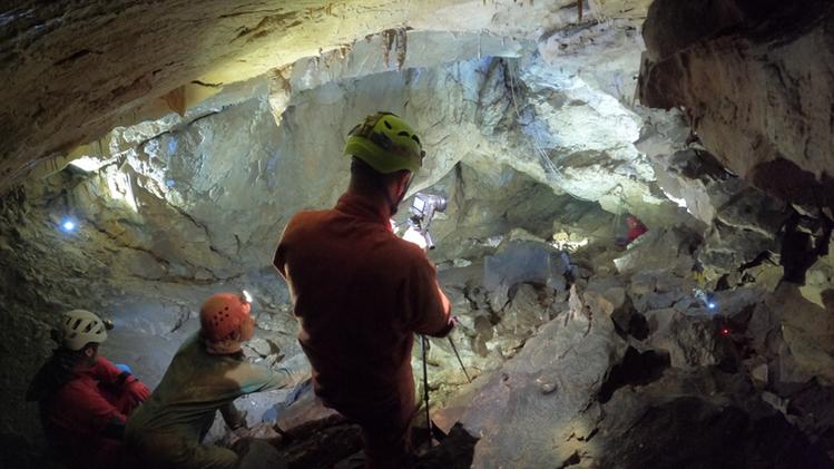 La grotta nella quale sono stati ritrovati i resti preistorici