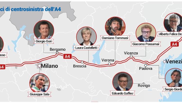 Da Torino a Udine: le città guidate da sindaci di centrosinistra