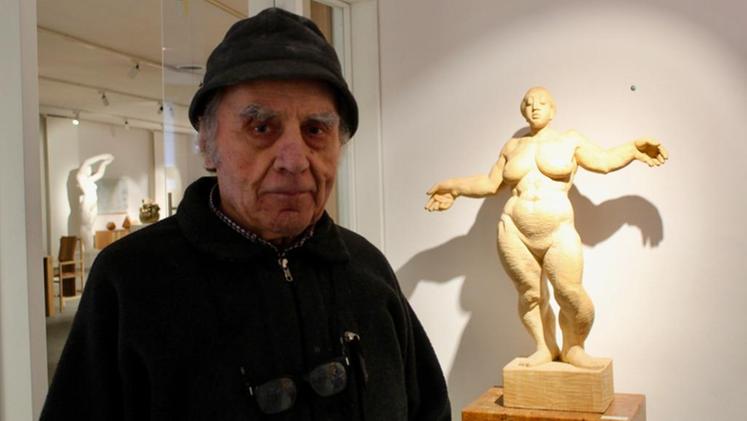 Giuseppe Rivadossi, scultore di Nave, ha compiuto 88 anno lo scorso 8 luglio