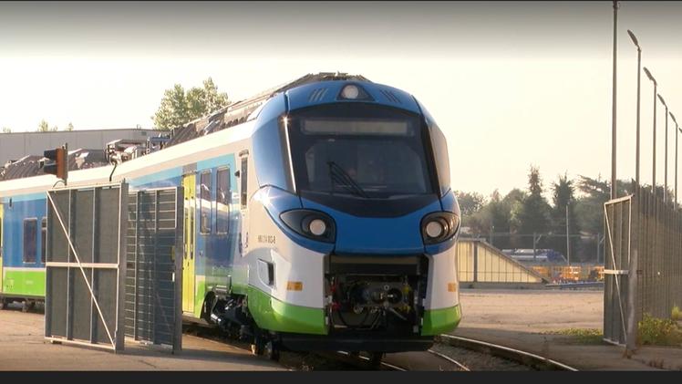 Il treno Coradia Steam alimentato ad idrogeno (immagine Facebook FNM Group)