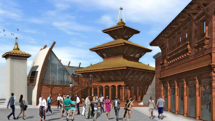 A Expo 2015 Aegis ha firmato anche la direzione lavori per il padiglione del Nepal