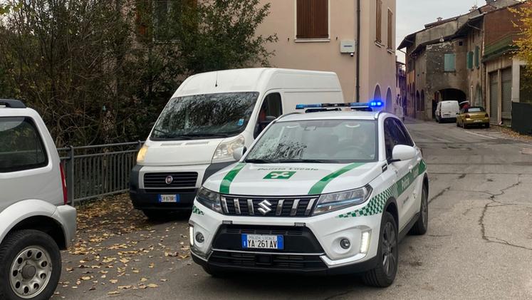 Una pattuglia della Polizia Locale della Valsabbia
