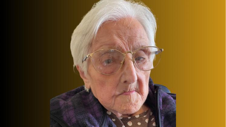 La signora Maccabiani che compie 100 anni