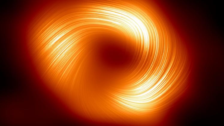 Il buco nero al centro della Via Lattea in luce polarizzata
