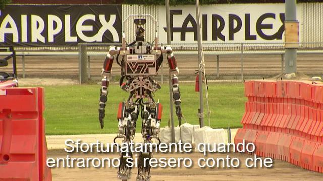 Usa, Walk-man: l'umanoide italiano alle olimpiadi dei robot