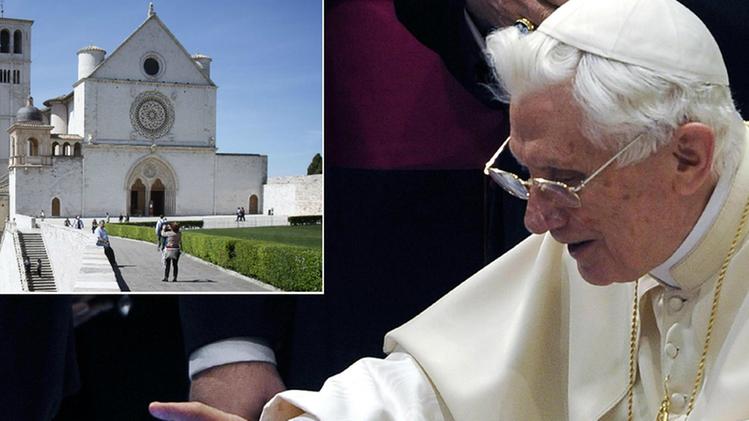 Il papa Benedetto XVI che è sbarcato su twitter   