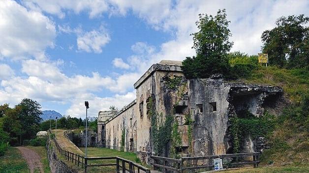 Il forte di Valledrane che si trova nel territorio di Treviso Bresciano