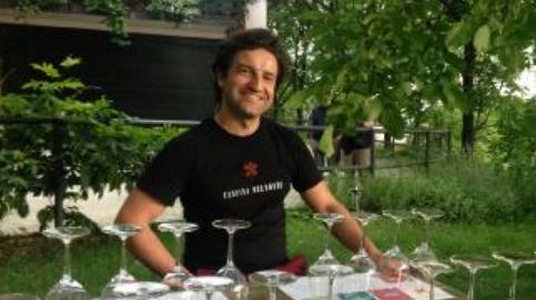 Enrico Di Martino, giovane viticoltore del lago di Garda