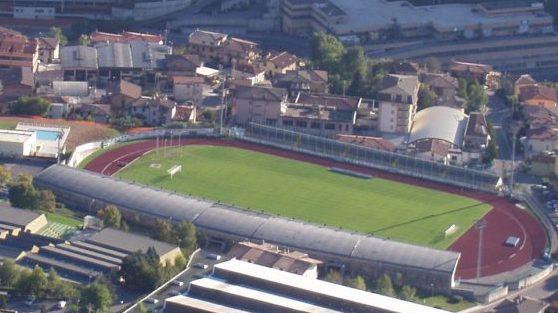 Lo stadio «Tullio Saleri» di Lumezzane: sulla gestione è scontro
