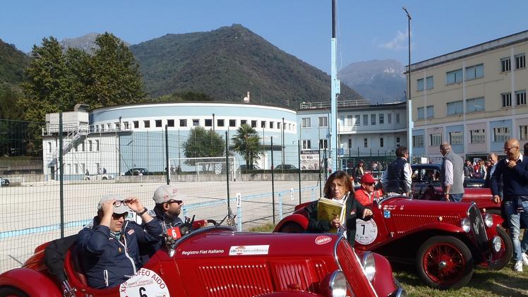 Il podio del Trofeo Aido-Monica Giovanelli   organizzato in ValtrompiaLe  auto d’epoca  protagoniste della due giorni di motori e solidarietà