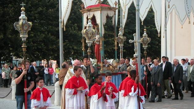 La processione per la «Madonna di ottobre» a Provaglio d’Iseo
