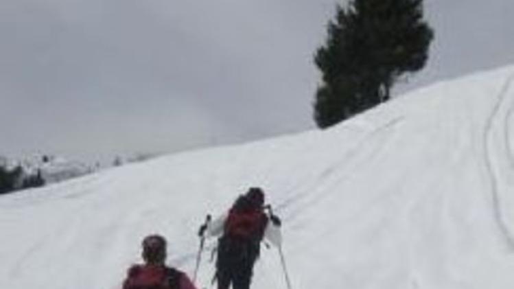 Scialpinisti in quota