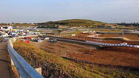 Una suggestiva immagine aerea dell’«Autodromo di Franciacorta» Un altro scorcio dell’impianto sportivo di Castrezzato 