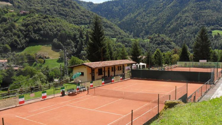 I campi da tennis di Bovegno