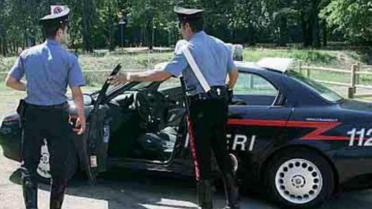 I  carabinieri   hanno effettuato un salvataggio in extremis 