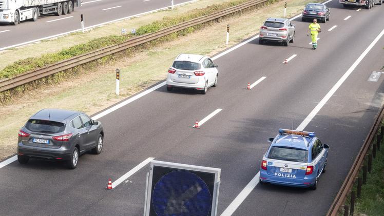 La vittima, Ercole BodeiIl traffico autostradale rallentato a causa dei rilievi sul luogo dell’incidente stradale in A22 dove ha perso la vita Ercole Bodei