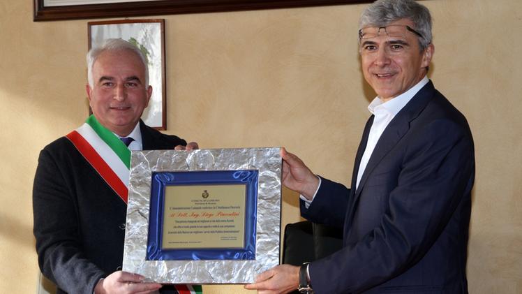 Diego Piacentini ha ricevuto la cittadinanza onoraria di Gambara