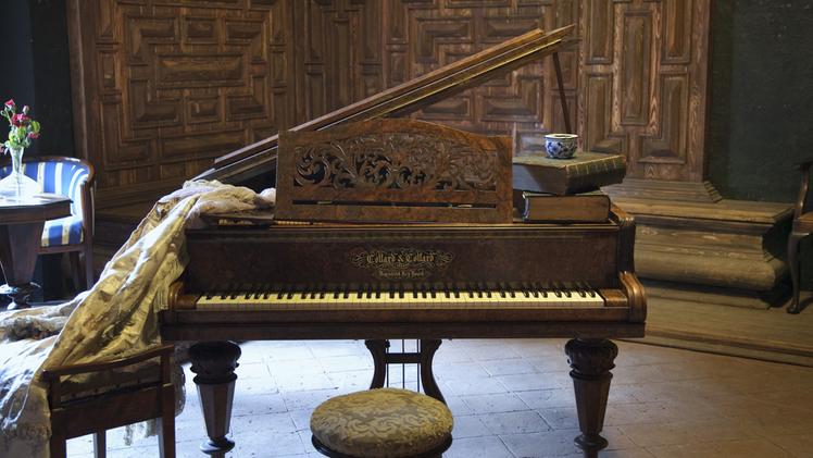 Il pianoforte nel castello di Padernello