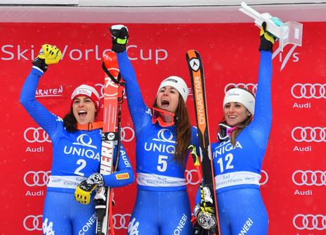 Bresciaoggi - Nadia Fanchini super Si prende l’Olimpiade nel podio tutto azzurro