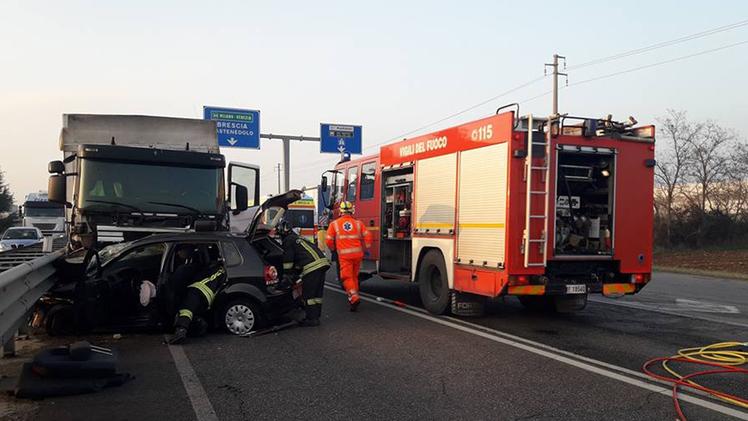 L’incidente sulla strada tra Pavone Mella e PralboinoAlberta Molinari