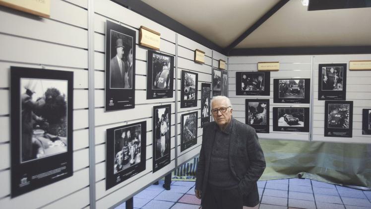 Alberto Sorlini all’interno della vecchia sede del Museo Nazionale della Fotografia