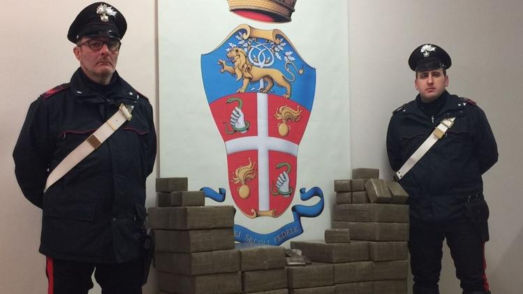Il sequestro record di  432 chili di hashish dei carabinieri di Brescia  