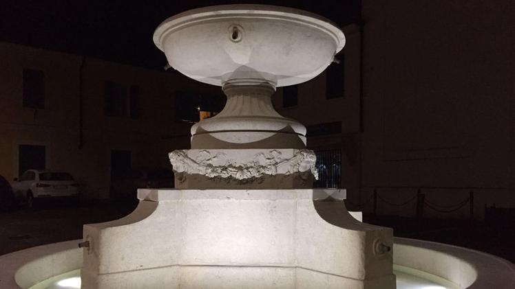 La fontana sarà inaugurata questa sera alle 18 in piazza San Lorenzo