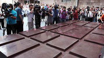 Maxi tavolette di cioccolata: Paratico punta a ritoccare  il record 
