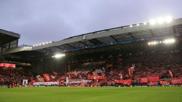 Lo stadio del Liverpool