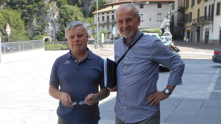 Da sinistra Silvano Depari  e il presidente Anei Carlo Elio Simoncini