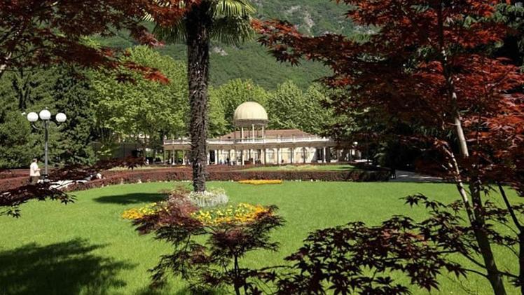 La collina del Monticolo è in fase di valorizzazioneIl Parco delle Terme di Boario ora tutto di proprietà del Comune