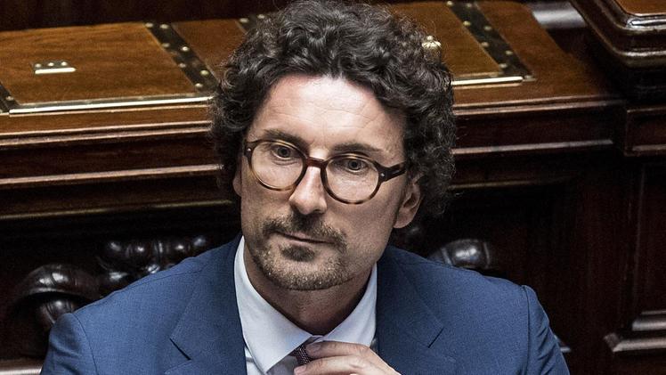 Il ministro dei Trasporti, Danilo Toninelli, del Movimento 5 Stelle