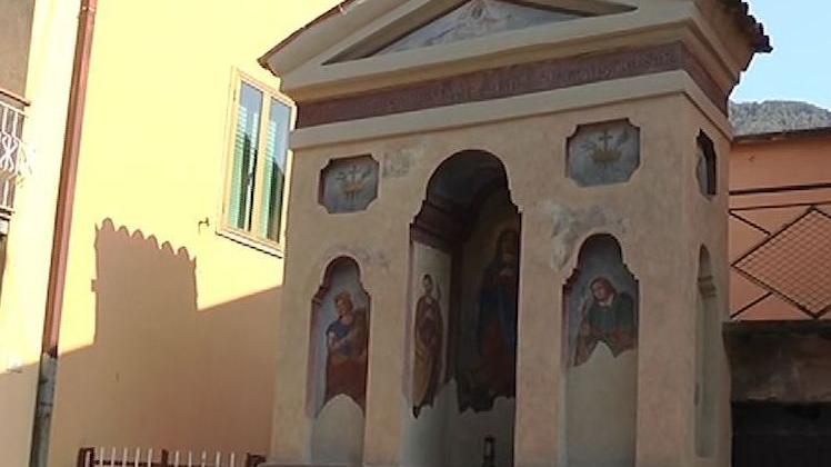 La santella di Montecchio in via Papa Giovanni XXIII