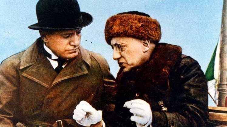 Gabriele D’Annunzio con Mussolini: presto il primo «ciak» del fim
