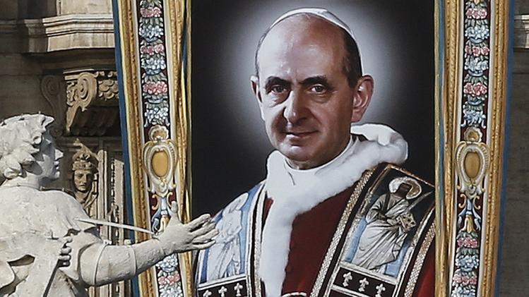 Papa Paolo VI  è stato proclamato santo il 14 ottobre 2018 a Roma