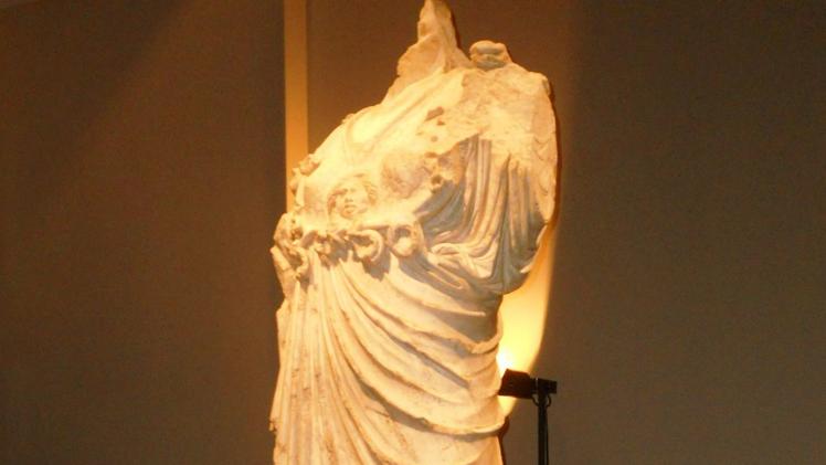 Ultime rifiniture per la nuova sede del Museo archeologicoLa splendida statua di Minerva troverà una casa adeguata