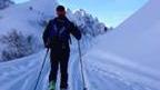 Uno scorcio del tracciato della Traversata aperta anche ai bob  Per gli scialpinisti e non solo un ampio ventaglio di eventi 