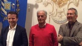 Da sinistra Renato Pasinetti, Antonio Mossini e Gianluca Cominassi