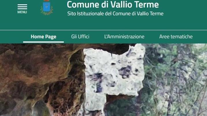 Il nuovo sito di Vallio Terme