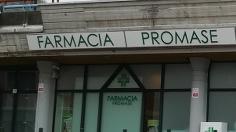 Gli spazi della farmacia Promase