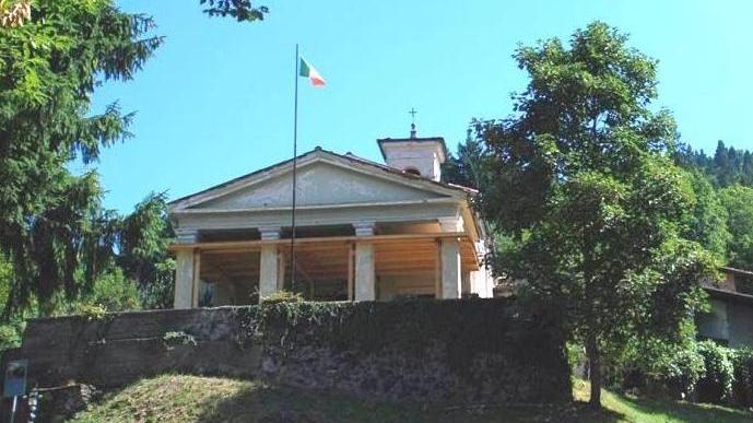 Il santuario mariano del Visello, a Preseglie