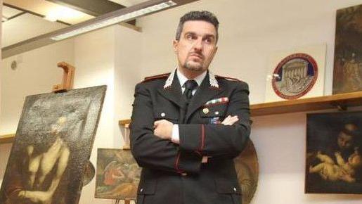 Il maggiore Francesco Provenza comanda il  Nucleo carabinieri tutela patrimonio culturale di Monza 