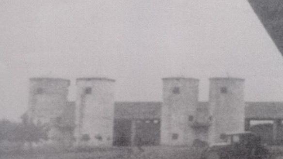 Domenica SavioriUna foto d’epoca dei sili riempiti di esplosivi dai tedeschi