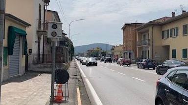 Il nuovo rilevatore di infrazioni semaforiche di Villa Carcina