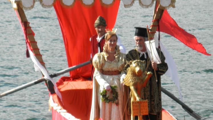 La tradizionale cerimonia dello sbarco della Regina di Cipro