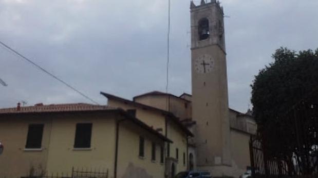 Il complesso parrocchiale di San Giovanni Battista, nella frazione Pieve, dove è accaduta la tragedia 