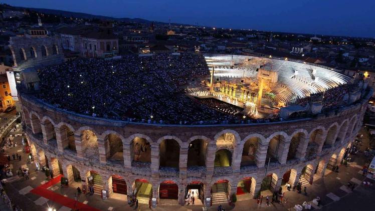Tra le mete prestigiose fissate dall’associazione il Culturante figura anche l’Arena di Verona